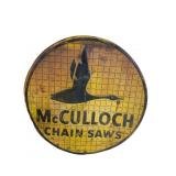 48 INCH MCCOLLUH CHAINSAW SIGN