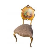 VERNIS MARTIN DECORATED SIDE CHAIR