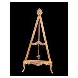 SHELL CARVED DISTRESSED FINISHED EASEL