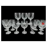 SET OF 12 ROSENTHAL 6 IN CLASSIC ROSE WATER