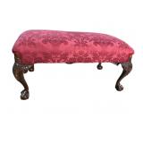 ANTIQUE CHIPPENDALE BENCH