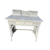 ANTIQUE WICKER DESK