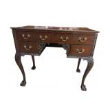 19TH CENTURY OAK CHIPPENDALE LOWBOY