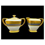 2 PC LOT OF PICKARD ETCHED GOLD CHINA