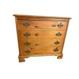 PINE 4 DRAWER BACHELOR'S CHEST