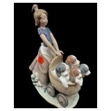 LLADRO LITTER OF FUN PORCELAIN FIGURINE
