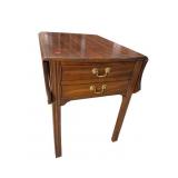 L & J.G STICKLEY CHERRY CHIPPENDALE TABLE