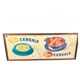 1950's POST CEREALS ADVERTISING SIGN