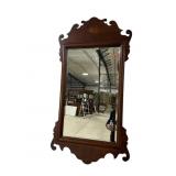 CHERRY INLAID COOPER CLASSICS CHIPPENDALE MIRROR