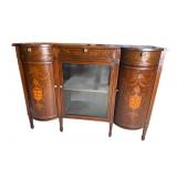 MAHOGANY INLAID SIDEBOARD