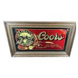 LARGE COORS BEER ADVERTISING SIGN