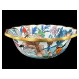 8.5 INCH CLOISONNE BOWL
