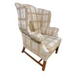 CHIPPENDALE CLEAN WINGBACK CHAIR