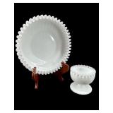 2 PC OF FENTON SILVERCREST