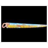 CUSTOM PAINTED CROSS CUT SAW
