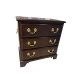 SOLID MAHOGANY 3 DRAWER STAND