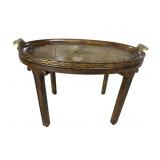 GEORGIAN STYLE TRAY TOP BUTLERS TABLE