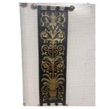 LARGE HAND PAINTED TAPESTRY