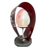 RARE MID CENTURY ATOMIC SPACE AGE TABLE LAMP