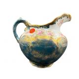 ANTIQUE HAND PAINTED WARWICK PORCELAIN MILK