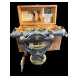 ANTIQUE DAVID WHITE INSTRUMENT CO. TRANSIT SET