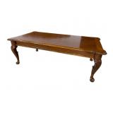 CHERRY BANDED TOP QUEEN ANNE COFFEE TABLE