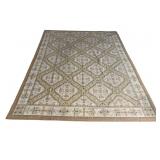 9FT 6IN X 7FT 5IN NEEDLEPOINT RUG