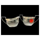 GORHAM STERLING SILVER CREAMER & SUGAR