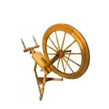 EARLY SPINNING FLAX WHEEL