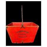 ANTIQUE CAMBRIDGE GRAIN COMPANY DOVETAILED BOX