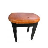 ALLIGATOR SKIN STOOL