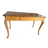 OAK 1 DRAWER ITALIAN STYLE WRITING DESK