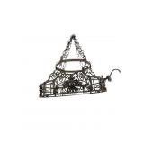 CAST IRON HANGING CHANDELIER