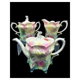 ANTIQUE R.S PRUSSIA 3 PC TEASET