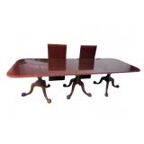 HIGH QUALITY SOLID MAHOGANY BANDED TRIPLE