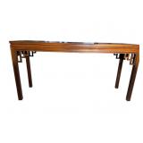 CHINESE CHIPPENDALE ROSEWOOD SOFA TABLE