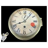 SMITHS ASTRAL BRASS SHIPS CLOCK