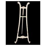 WHITE DECORATED FRENCH EASEL