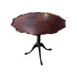 MAHOGANY PIE CRUST TABLE