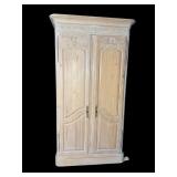 LARGE PICKLE FINISHED PINE ENTERTAINMENT CABINET