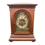 1930S WESTMINSTER CHIME TALL SHELF CLOCK