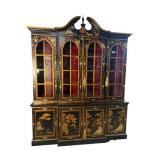 TROUVAILLES FURNITURE CHINOISERIE DECORATED 2 PC
