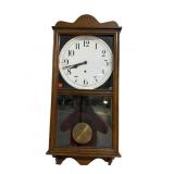 OAK REPRODUCTION REGULATOR CLOCK