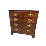 BAKER MAHOGANY 4 DRAWER BACHELORS CHEST