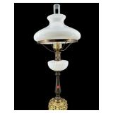 BRASS BANQUET LAMP