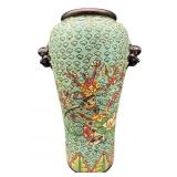 9 IN Cloisonnï¿½ VASE