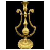 BRASS TITANIC WHITE STAR LINE GIMBALED CANDLE