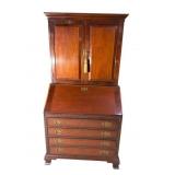 MADDOX MAHOGANY BLIND DOOR SECRETARY