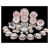 75 PC OF MEMORY LANE BY ROYAL IRONSTONE CHINA