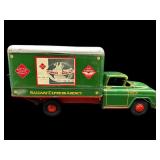 ANTIQUE WYANDOTTE TIN LITHO RAILWAY EXPRESS TRUCK